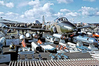 G-AZYN @ EGLF - BAC Strikemaster Mk.88 [PS.305] Farnborough~G 10/09/1972. From a slide. Also wore NZ6365 of the Royal New Zealand Air Force. - by Ray Barber