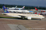 HZ-AKG @ EGCC - Saudi Arabian Airlines - by Chris Hall