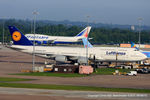 D-ABYA @ EGCC - Lufthansa - by Chris Hall