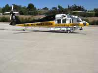 N15LA @ KWHP - Los Angeles County Fire 2004 Sikorsky S-70A Firehawk Helitanker #15 on ramp @ Whiteman Airport, Pacoima, CA home base - by Steve Nation