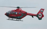 G-WASC @ EGFH - Visiting Wales Air Ambulance helicopter (Helimed 59) droping into Swansea Airport. - by Roger Winser
