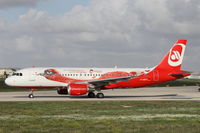 D-ABFO @ LMML - A320 D-ABFO Air Berlin special livery - by Raymond Zammit