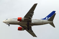 LN-RCU @ EGLL - Boeing 737-683 [30190] (SAS Scandinavian Airlines) Home~G 30/04/2015. On approach 27R.
