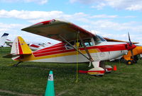 N5732D @ KOSH - Florida-based 1956 Piper PA-22-150 at EAA AirVenture 2015. - by Chris Leipelt