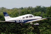 OO-ILS @ EBDT - Piper PA-28-181 Archer III of Vliegclub Ursel taking off from Schaffen-Diest (fly-in 2015) - by Van Propeller