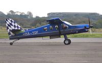HA-YDF @ EGFH - Visiting Technoavia SMG-92 Turbo Finist about to depart with a group of skydivers from Skydive Swansea. - by Roger Winser