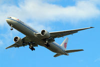 B-2046 @ EGLL - Boeing 777-39LER [41442] (Air China) Home~G 30/04/2015. On approach 27R.