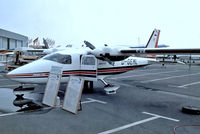 D-GEML @ EDDV - Partenavia P.68C-TC [257-15-TC] Hannover~D 21/05/1982. From a slide. - by Ray Barber
