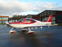 OY-JCA @ EHGG - OY-JCA on ramp of General Enterprise GRQ - by Jack Poelstra