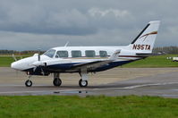 N95TA @ EGSH - Just landed at Norwich. - by Graham Reeve