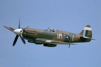 F-AZJS @ LFOT - Supermarine 389 Spitfire PR.XIX, On display, Tours Air Base 705 (LFOT-TUF) Open day 2015 - by Yves-Q