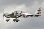 G-CHMW @ EGBR - Aerotechnik EV-97 Eurostar SL at The Real Aeroplane Club's Helicopter Fly-In, Breighton Airfield, September 20th 2015. - by Malcolm Clarke