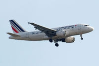 F-GRXK @ EGLL - Airbus A319-115LR [2716] (Air France) Home~G 07/04/2015. On approach 27L.
