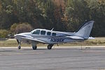 N3195K @ IWI - 1999 Raytheon Aircraft Company 58, c/n: TH-1895 at Wiscasset - by Terry Fletcher