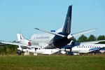 N302AG @ BGR - Stored in the SW corner of Bangor International Airport in Maine - by Terry Fletcher