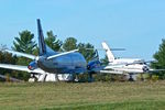 N125HH @ BGR - Stored in the SW corner of Bangor International Airport in Maine - by Terry Fletcher