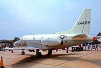 62-4462 @ EGVI - North American T-39A Sabreliner [276-13] (United States Air Force) RAF Greenham Common~G 07/07/1974