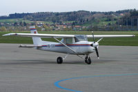 HB-CXV @ LSZG - stop-over at Grenchen - by sparrow9