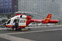 G-CNWL @ EGLC - On show at Helitech 2015. - by Graham Reeve