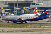 VP-BLL @ LTBA - Airbus A320-214 [5572] (Aeroflot) Istanbul-Ataturk~TC 18/04/2015 - by Ray Barber