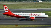 D-ABNE @ EDDL - Air Berlin, is here taxiing at Düsselldorf Int'l(EDDL) - by A. Gendorf