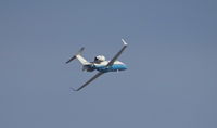 N54 @ KRHV - FAA's 1993 Learjet 60 on approach to Reid Hillview Airport, San Jose, CA. They were testing the PAPIs. - by Chris Leipelt