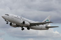 F-HCOA @ LMML - B737-500 F-HCOA Air Mediterranee - by Raymond Zammit