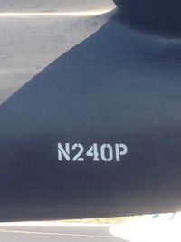 N240P @ KCPT - Parked on the ramp at Cleburne Municipal Airport - by texascessna172