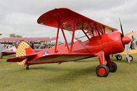 F-HDVD @ LFFQ - Boeing A75N1 (PT17), Static display, La Ferté-Alais airfield (LFFQ) Airshow 2015 - by Yves-Q