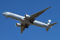 B-KQR @ EGLL - Boeing 777-367ER [41759] (Cathay Pacific Airlines) Home~G 14/04/2015. On approach 27R.