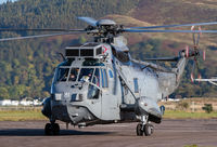 XV697 @ EGEO - About to depart from Oban Airport after taking fuel.
