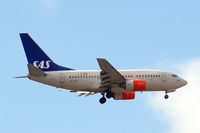 SE-DNX @ EGLL - SE-DNX   Boeing 737-683 [28304] (SAS Scandinavian Airlines) Home~G 01/04/2015. On approach 27L.