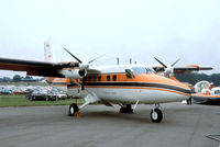 C-GDHA @ EGLF - De Havilland Canada DHC-6-300 Twin Otter [527] (De Havilland Canada) Farnborough~G 10/09/1978. From a slide. - by Ray Barber