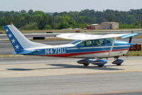 N47DU @ KPDK - Cessna 182J Skylane [182-57548] Atlanta-Dekalb Peachtree~N 22/04/2010 - by Ray Barber
