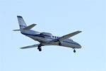 N711MD @ BOS - 1985 Cessna S550, c/n: S550-0066 - by Terry Fletcher