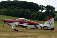 OO-161 @ EBDT - Very nice looking Van's RV-7 taxying at Schaffen-Diest during the 2015 fly-in - by Van Propeller