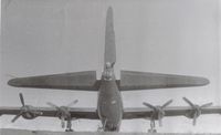 UNKNOWN @ TJFF - Convair RB 36 rear view.Picture taken by A/2c Paul Lutz who was a mechanic on this plane.Was at Ramey AFB in Puerto Rico and part of the 72d Reconnaisance Group . Was in the early 50s.