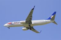 OK-TSD @ LFPG - Boeing B737-8Q8(WL), Short approach rwy 27R, Roissy Charles De Gaulle Airport (LFPG-CDG) - by Yves-Q