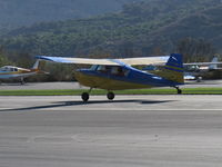 N2876G @ SZP - 1967 Champion 7ECA CITABRIA, takeoff roll Rwy 04 - by Doug Robertson