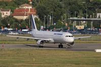 F-GMZA @ LFBO - Airbus A321-111, Holding point rwy 14L, Toulouse-Blagnac airport (LFBO-TLS) - by Yves-Q