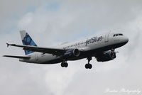 N655JB @ KRSW - JetBlue Flight 1511 (N655JB) Blue 100 arrives at Southwest Florida International Airport following flight from Newark Liberty International Airport - by Donten Photography