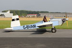 G-BVAM @ EGBR - Evans VP-1 Volksplane at The Real Aeroplane Company's Helicopter Fly-In, Breighton Airfield, September 20th 2015. - by Malcolm Clarke
