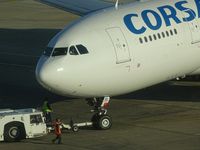 F-HBIL @ LFPO - Corsair pushback to Dakar - by Jean Goubet-FRENCHSKY