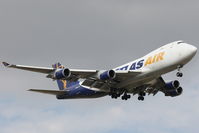 N496MC @ LMML - B747 N496MC Atlas Air - by Raymond Zammit