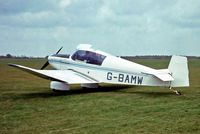 G-BAMW @ EGTB - SAN Jodel DR.1050 [278] Booker~G 02/05/1976, From a slide. - by Ray Barber