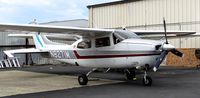 N8271M @ KRHV - Locally-based Cessna T210M sitting beside the Aerial Avionics hangar for light maintenance at Reid Hillview Airport, San Jose, CA. - by Chris Leipelt