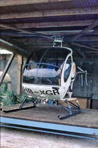 HB-XGR @ LSPN - Hughes 269C [67-0608] Triengen~HB 11/09/1981. From a slide. - by Ray Barber