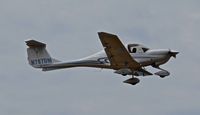 N787DM @ KRHV - Locally-based 2008 Diamond Star 40 departing at Reid Hillview Airport, San Jose, CA. - by Chris Leipelt