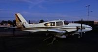N5857Y @ KRHV - Locally-based 1965 Piper PA-23-250 sitting on the Squadron 2 ramp (with lower cowlings removed) at Reid Hillview Airport, San Jose, CA. - by Chris Leipelt