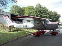 G-BTSN @ EGFE - Resident when photographed. EX:-N3806J. - by Paul Massey